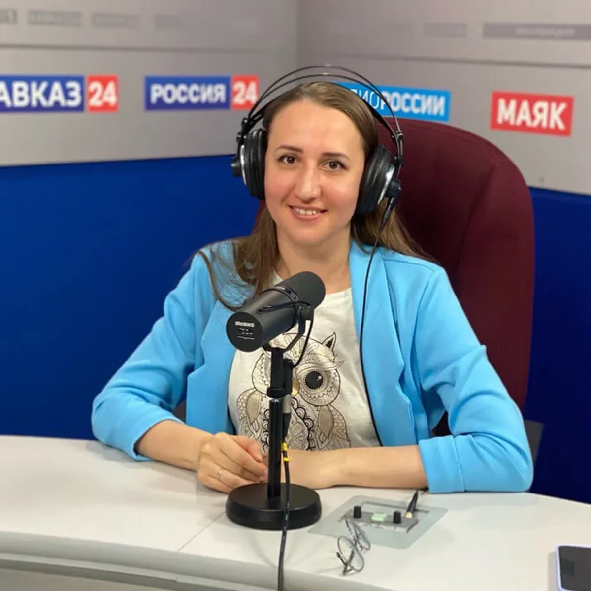 «Утреннее шоу» с Людмилой Бриллиант на Радио России Ставрополье