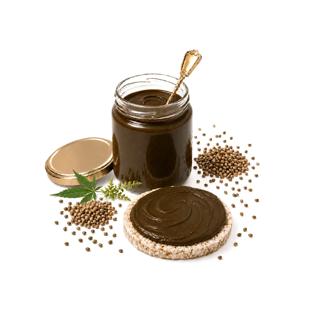 Урбеч из семян конопли
