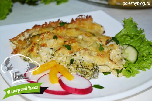 Полезный Блог - Брокколи, запечённая с сыром - Готовое