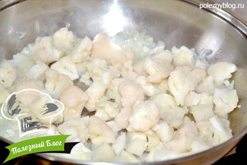 Цветная капуста с кукурузой | Шаг 6