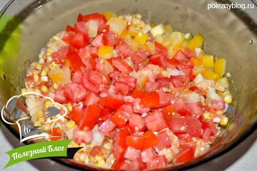 Цветная капуста с кукурузой | Шаг 10