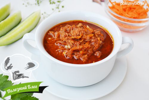 Фарш с помидорами | Готовое
