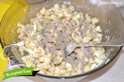Галета с яблоками | Шаг 9