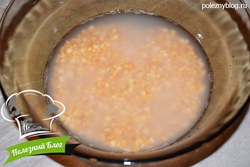 Гороховое рагу с кабачками | Шаг 1
