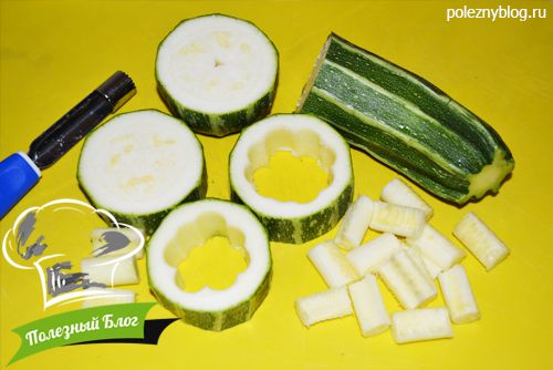 Полезный Блог - Кабачки и цуккини, фаршированные рисом и овощами - Шаг 3