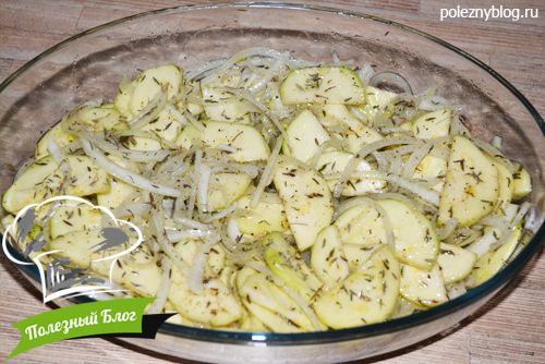 Полезный Блог - Кабачки, запечённые в духовке с тимьяном - Шаг 3