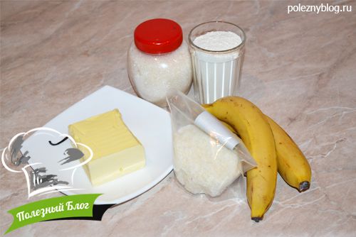Кокосанки без яиц | Ингредиенты