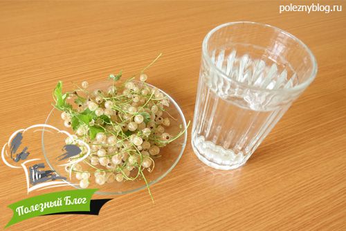 Компот из белой смородины | Ингредиенты
