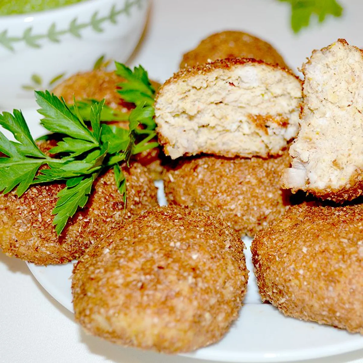 Котлеты из индейки с сыром