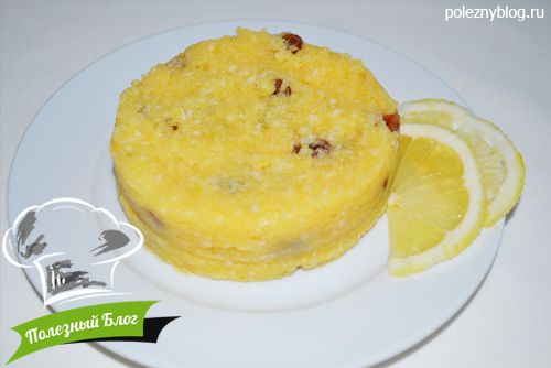 Кукурузная полента с кокосом и лимоном | Шаг 11