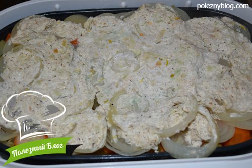 Курица с овощами в пароварке | Шаг 16