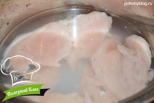 Куриный суп с брокколи и цветной капустой | Шаг 1