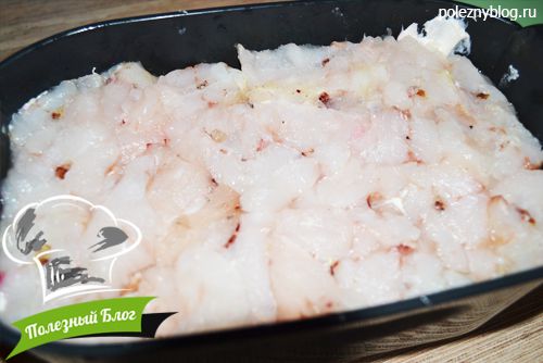 Лимонелла (Сайда) под морковно-свекольной шубой | Шаг 7