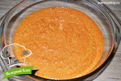 Полезный Блог - Мокрый тыквенный кекс без муки и сахара - Шаг 8