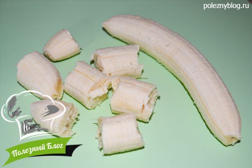 Мятный коктейль с киви и бананом - Шаг 3