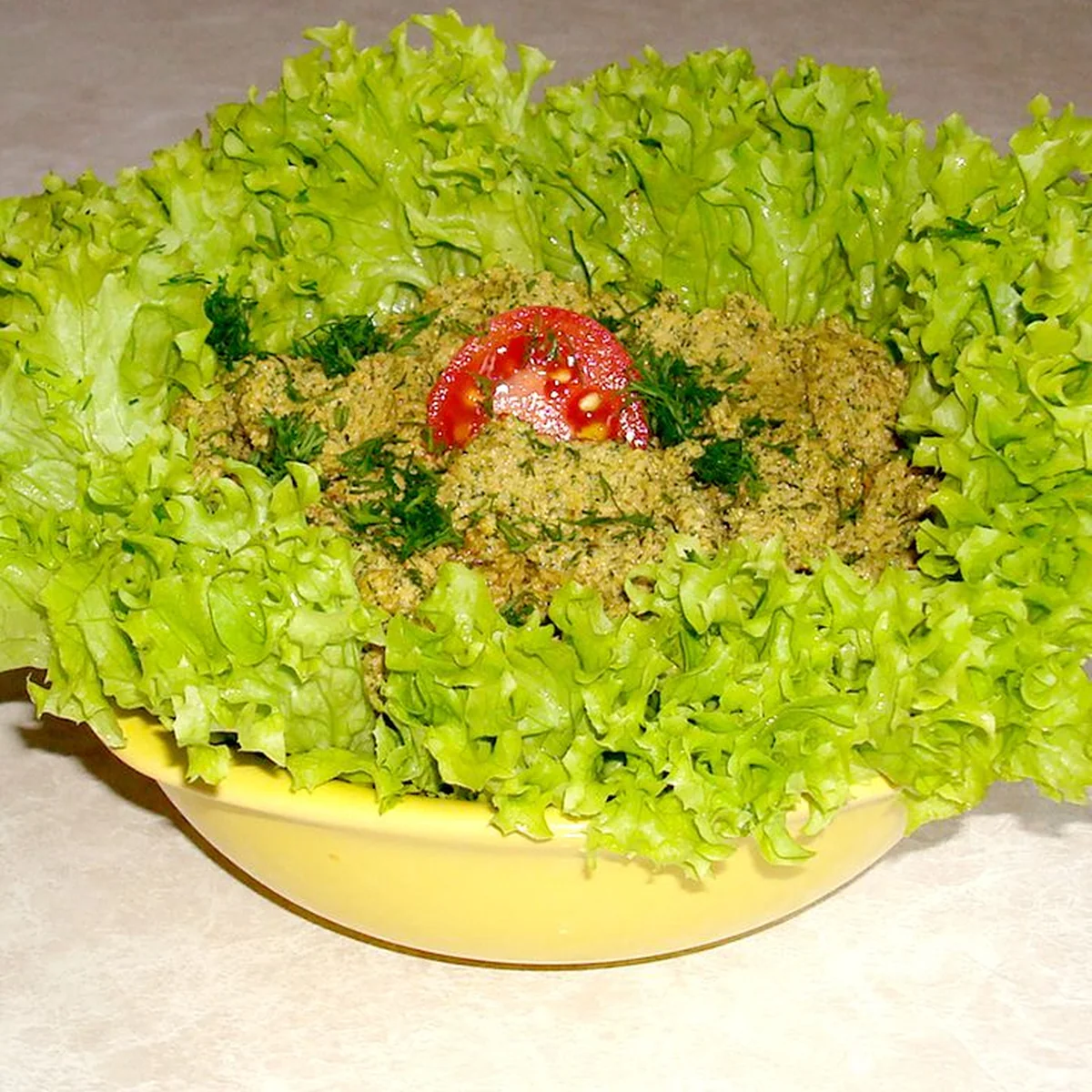 Орехово баклажанная масса