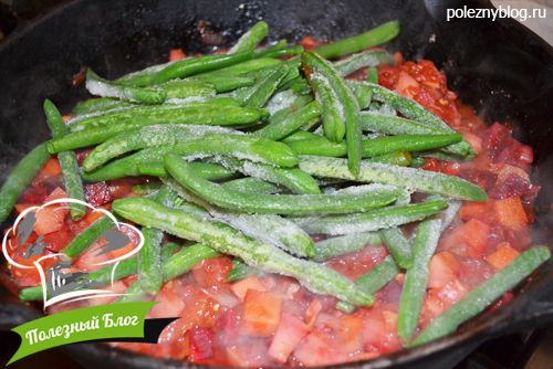 Полезный Блог - Овощное рагу из стручковой фасоли, моркови, свеклы, кабачков и пастернака - Шаг 10