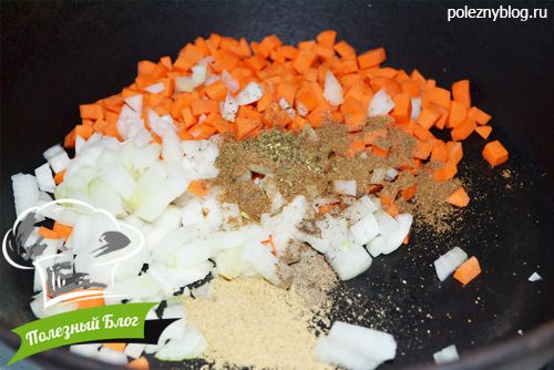 Овощное рагу с кабачками и фасолью | Шаг 7