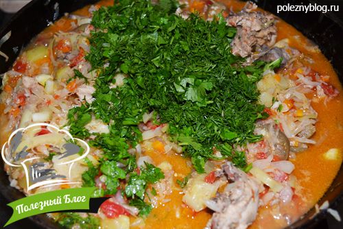 Полезный Блог - Овощное рагу с курицей без соли - Шаг 18