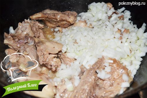 Овощное рагу с куриными бёдрышками | Шаг 11