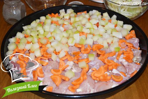 Овощное рагу с мясом | Шаг 8
