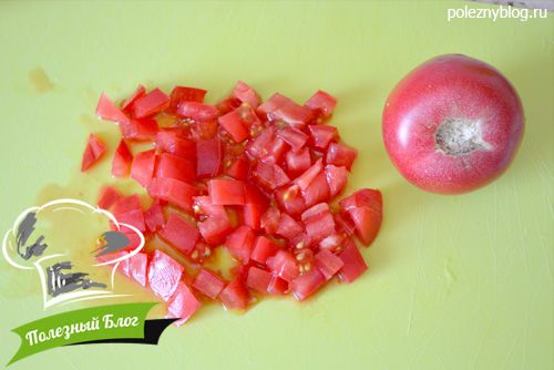 Овощной салат с кукурузой | Шаг 3