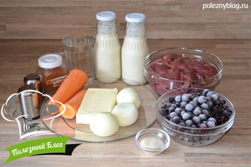 Паштет из куриной печени | Ингредиенты
