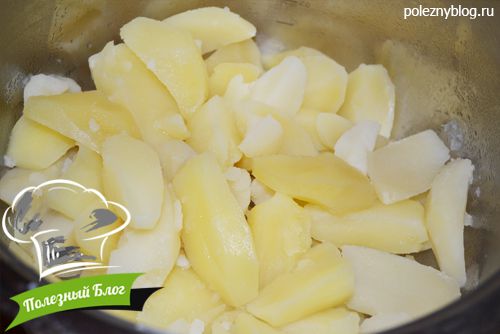 Полезный Блог - Постное картофельное пюре с зеленью - Шаг 6