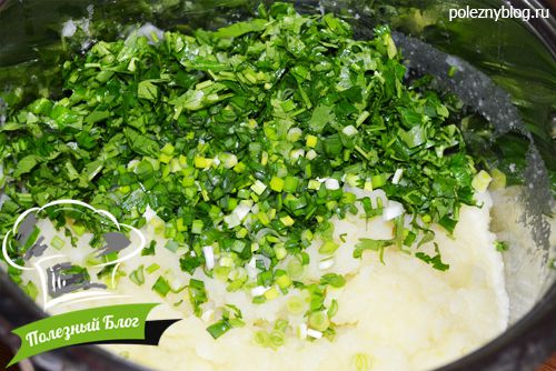 Полезный Блог - Постное картофельное пюре с зеленью - Шаг 8