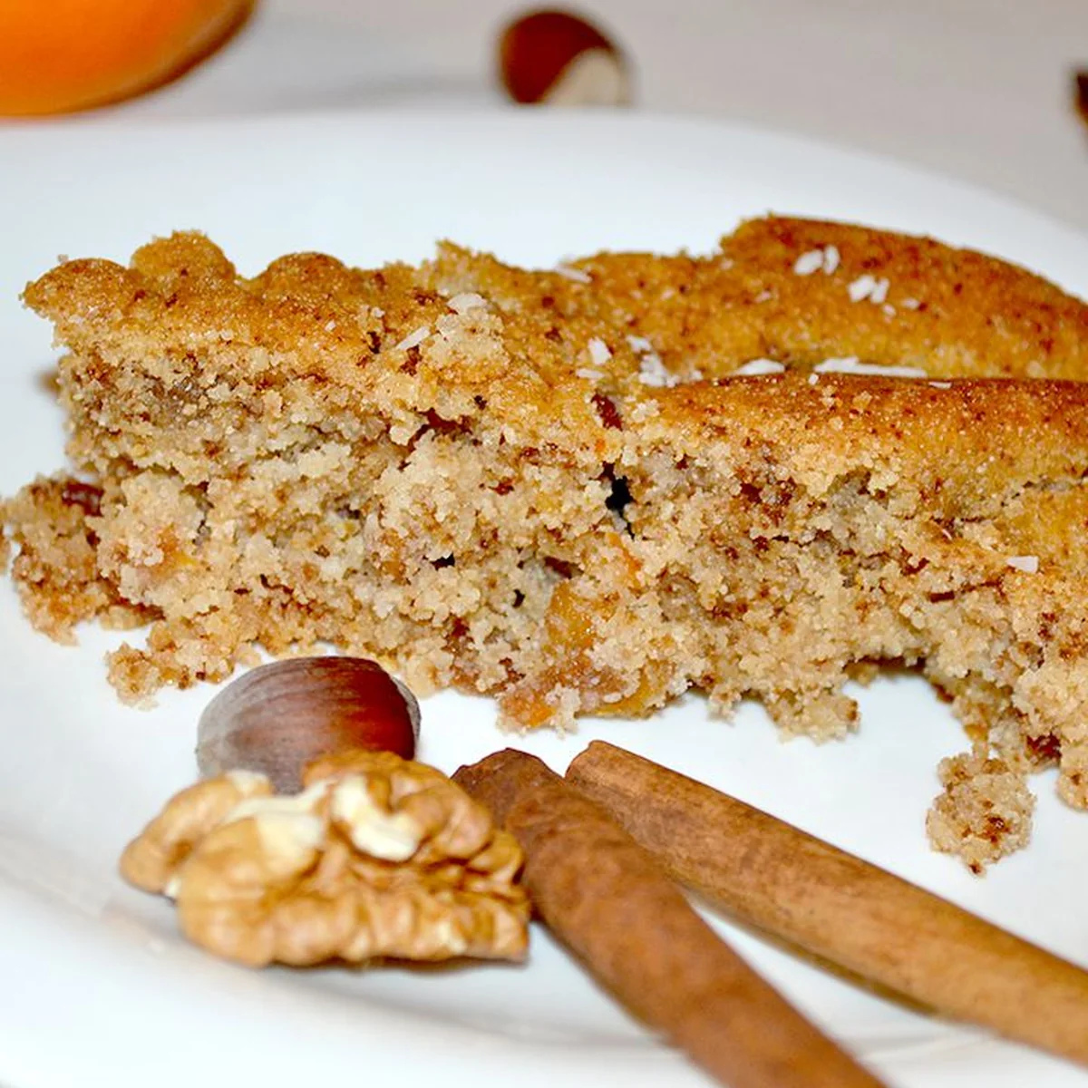 Постный манник с орехами и сухофруктами