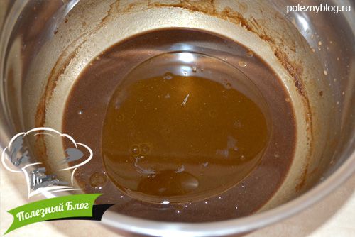 Постный шоколадный кекс | Шаг 3