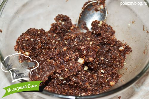Полезный Блог - Панна котта с абрикосами и нектарином - Шаг 8Простые шоколадные конфеты из арахиса "Картошка"