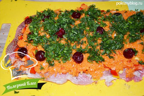 Полезный Блог - Рулет из свинины с начинкой, запечённый в духовке - Шаг 14