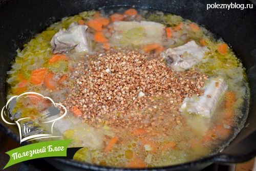 Рёбрышки с овощами в духовке | Шаг 9