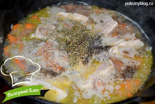 Рёбрышки с овощами в духовке | Шаг 10