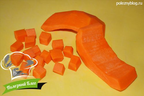 Суп из тыквы, цветной капусты и куриного филе | Шаг 3