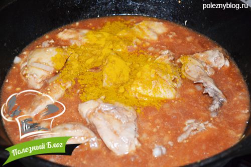 Полезный Блог - Тушёная тыква с куриными бёдрышками - Шаг 10