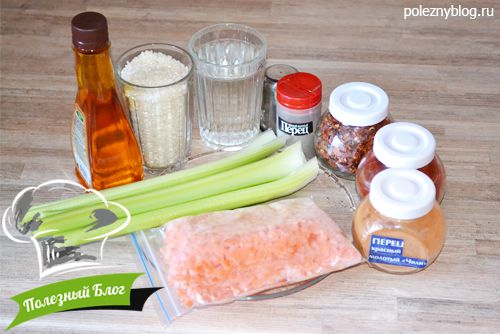 Полезный Блог - Веганский плов - рис с морковью и сельдереем - Ингредиенты