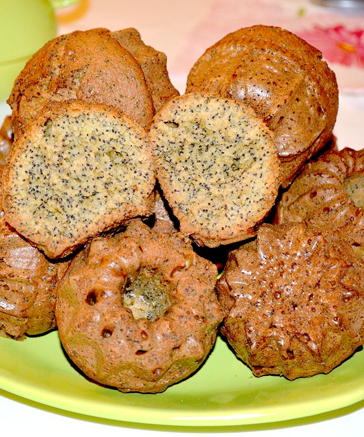 Кекс с маком