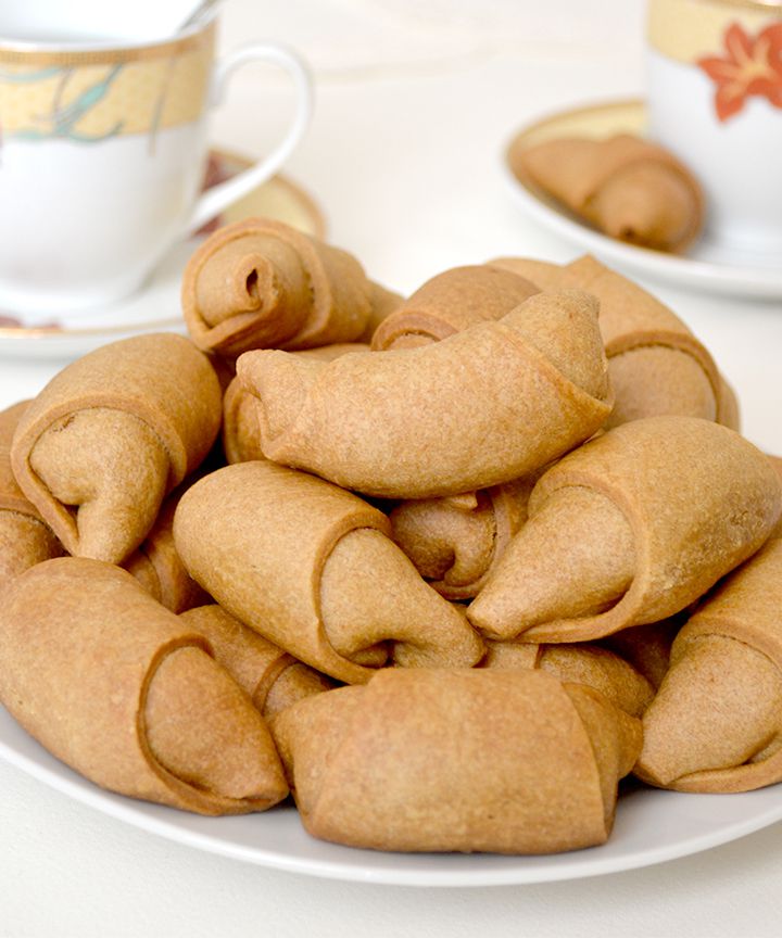 Постные рогалики