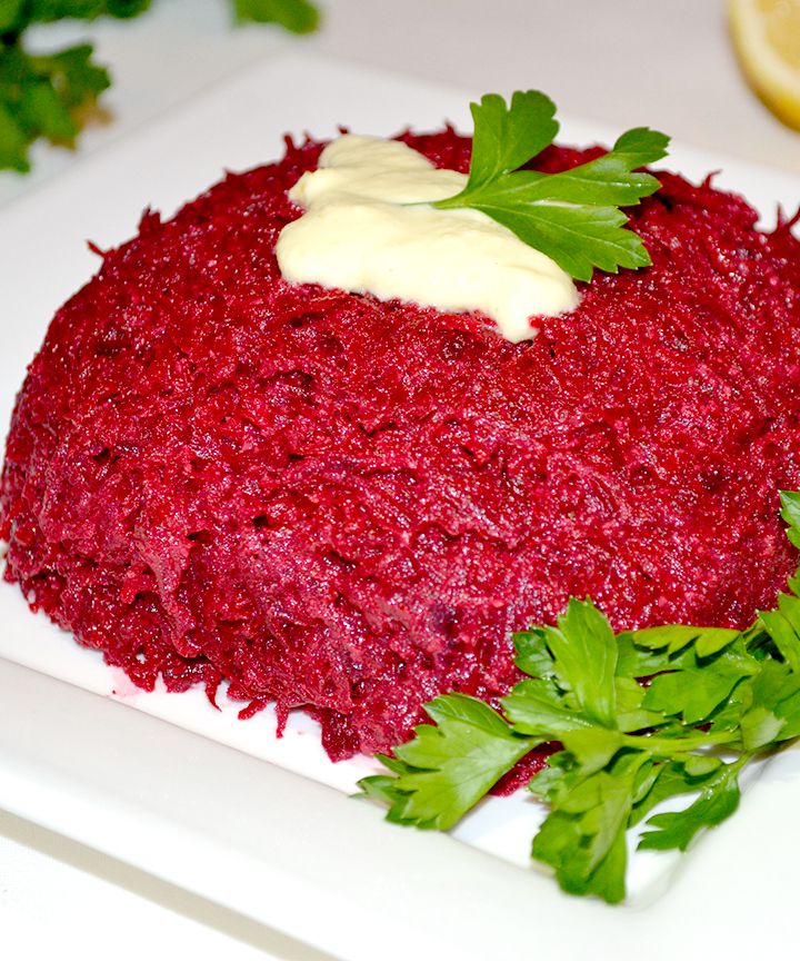 Салат из свёклы